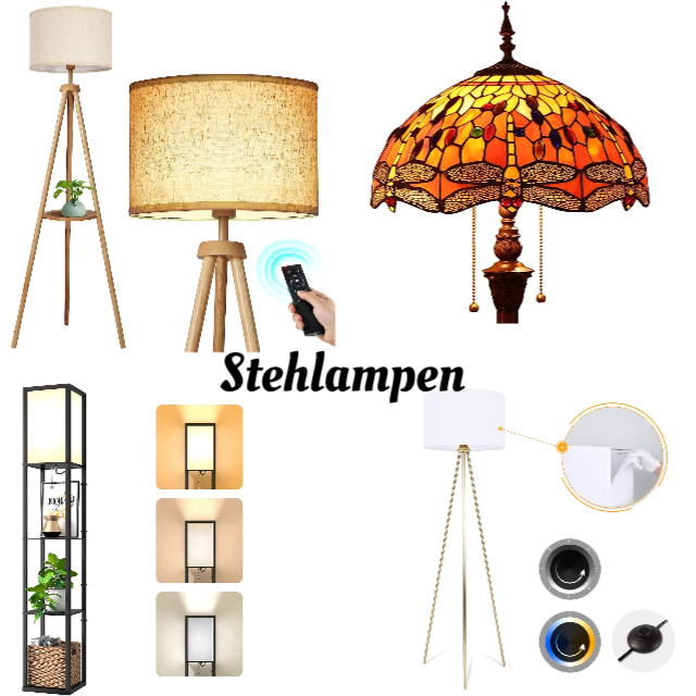 Stehlampe